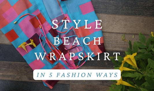 hoe to style beach wrap skirt