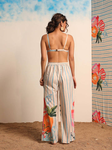 Tooti Frooti Printed Beachwear Co-Ord Set