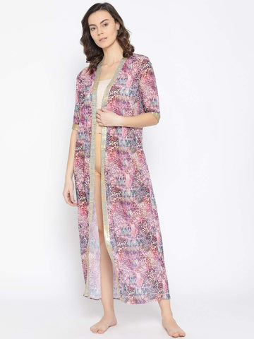 Gold Foil Printed Cover-Up - EROTISSCH by AAKAR Intimates pvt. ltd.