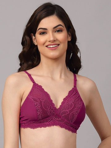 Chantilly Lace Lingerie Pack of 3 Bralette